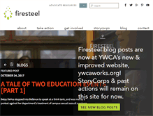 Tablet Screenshot of firesteelwa.org